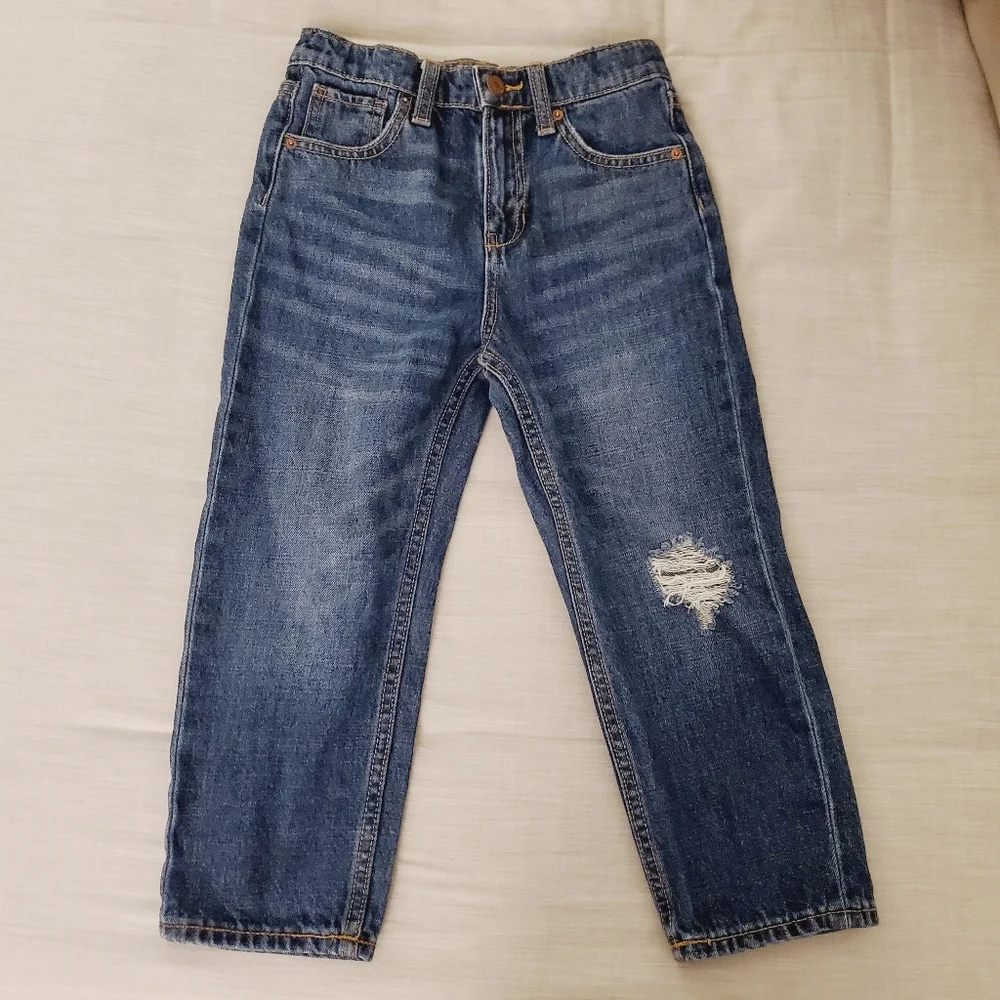 Old Navy Girls High Rise Slouchy Straight Jeans 6